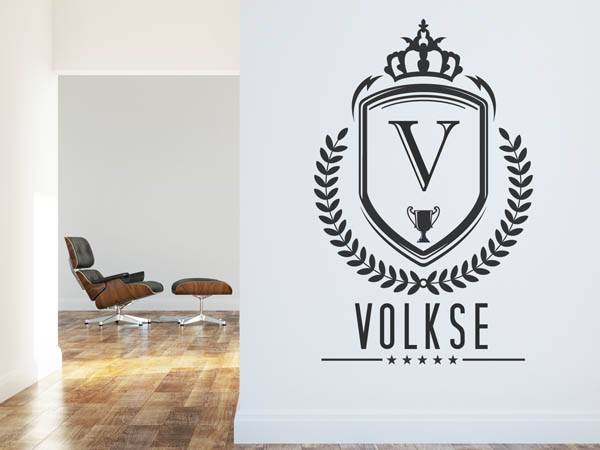 Wandtattoo Volkse Wappen