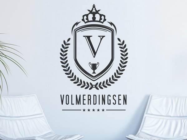 Wandtattoo Volmerdingsen Wappen