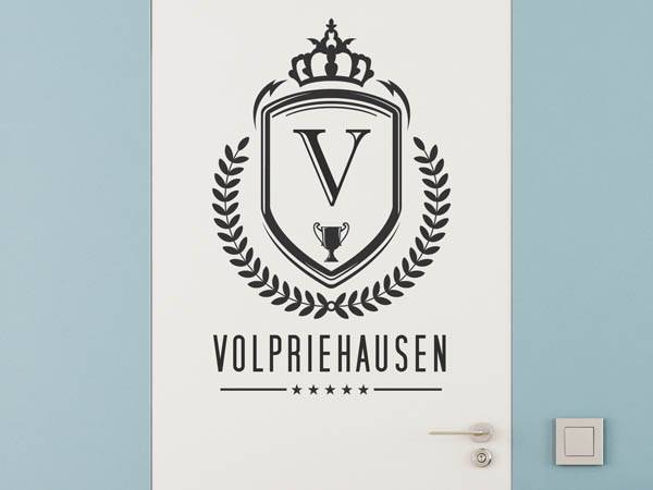 Wandtattoo Volpriehausen Wappen