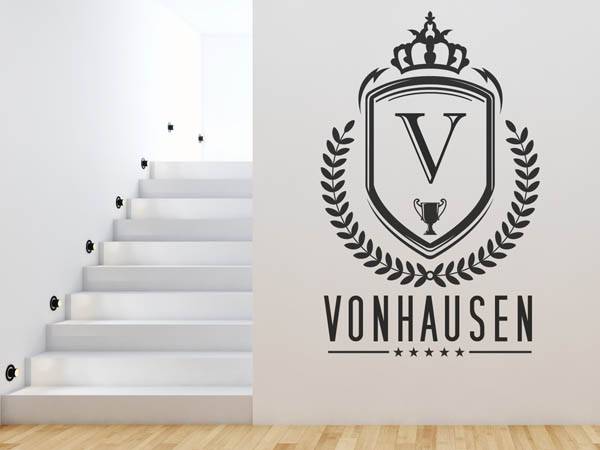 Wandtattoo Vonhausen Wappen
