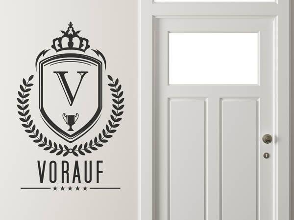 Wandtattoo Vorauf Wappen