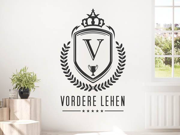 Wandtattoo Vordere Lehen Wappen