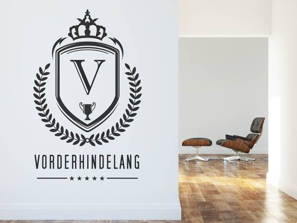 Wandtattoo Vorderhindelang Wappen