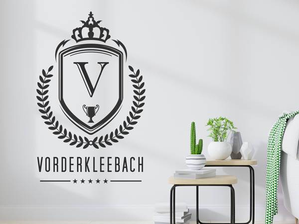 Wandtattoo Vorderkleebach Wappen