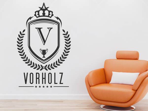 Wandtattoo Vorholz Wappen