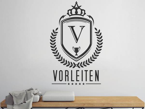 Wandtattoo Vorleiten Wappen