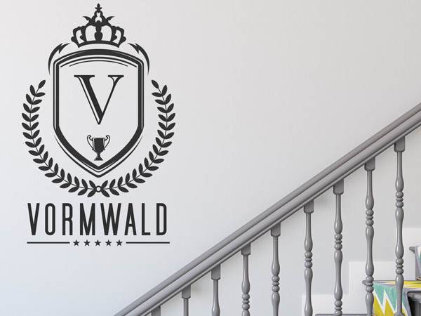 Wandtattoo Vormwald Wappen