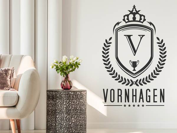 Wandtattoo Vornhagen Wappen