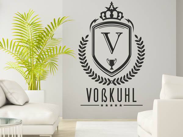 Wandtattoo Voßkuhl Wappen