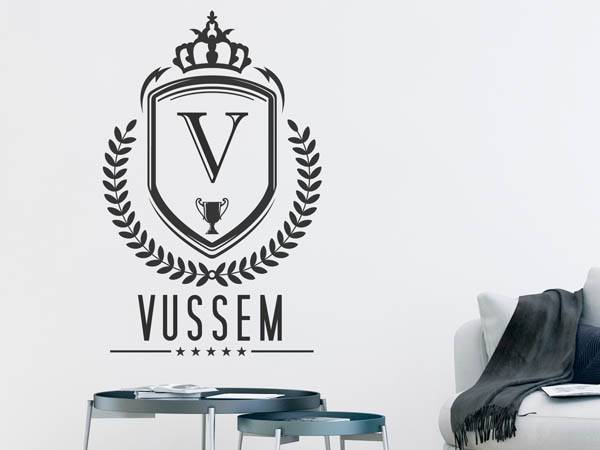 Wandtattoo Vussem Wappen