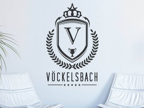 Wandtattoo Vöckelsbach Wappen