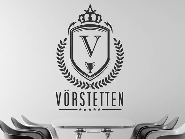 Wandtattoo Vörstetten Wappen