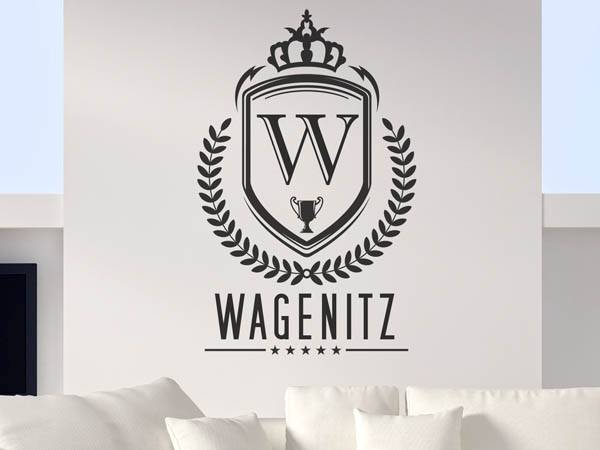 Wandtattoo Wagenitz Wappen