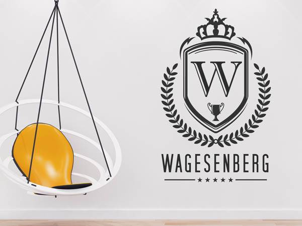 Wandtattoo Wagesenberg Wappen