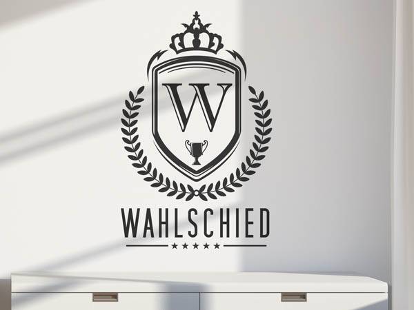 Wandtattoo Wahlschied Wappen