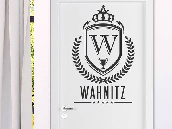Wandtattoo Wahnitz Wappen