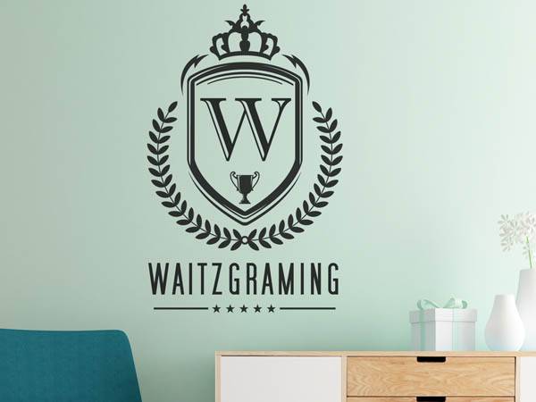 Wandtattoo Waitzgraming Wappen