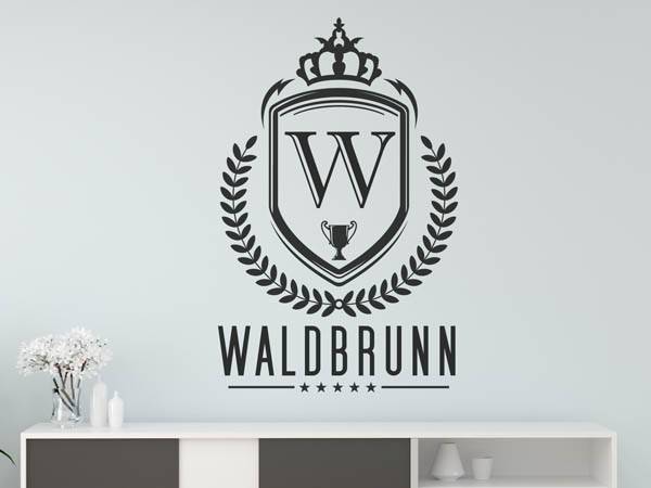Wandtattoo Waldbrunn Wappen