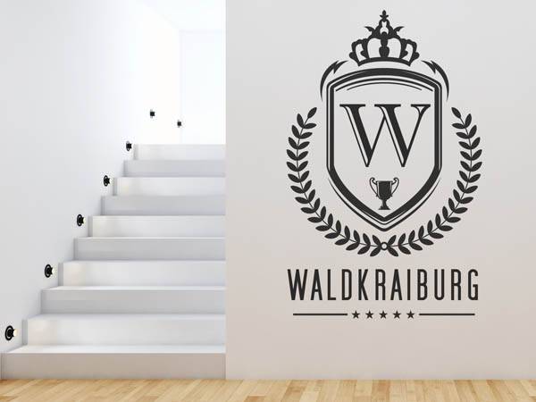Wandtattoo Waldkraiburg Wappen