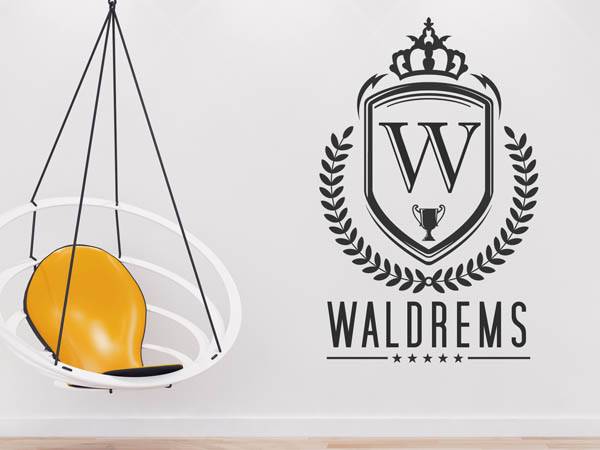 Wandtattoo Waldrems Wappen