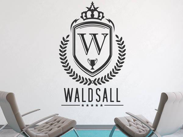 Wandtattoo Waldsall Wappen
