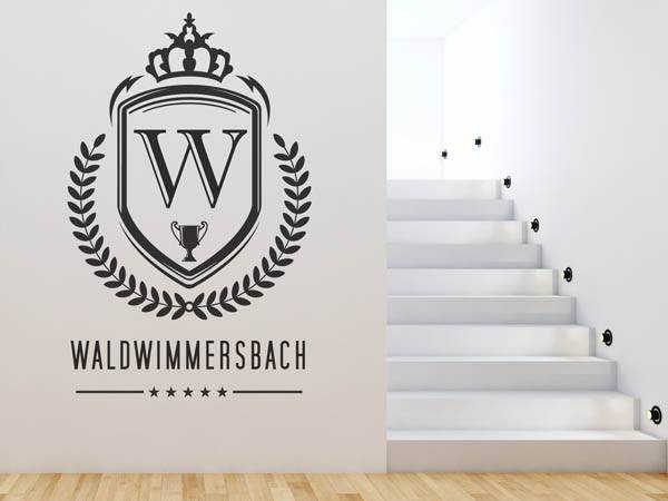 Wandtattoo Waldwimmersbach Wappen