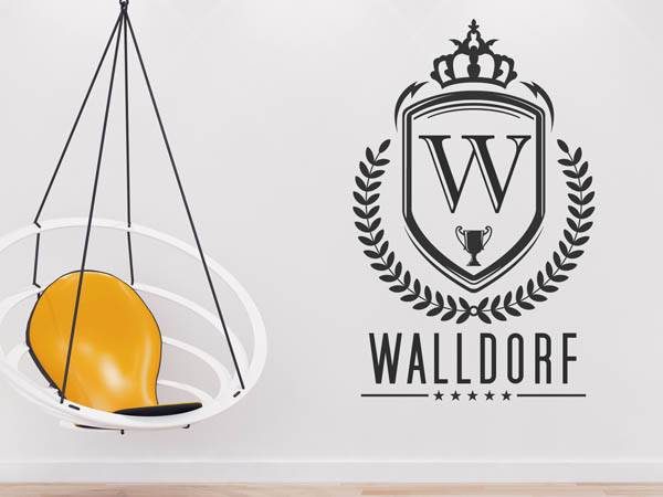 Wandtattoo Walldorf Wappen