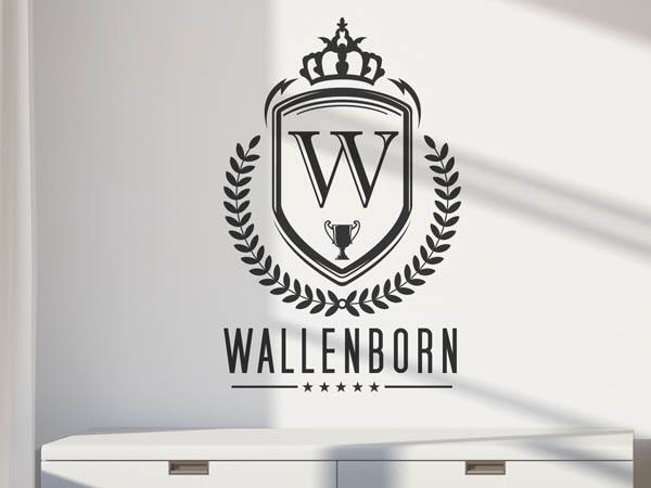 Wandtattoo Wallenborn Wappen