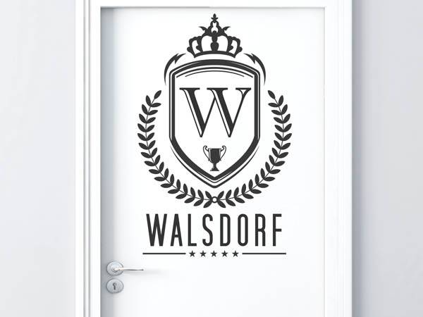 Wandtattoo Walsdorf Wappen