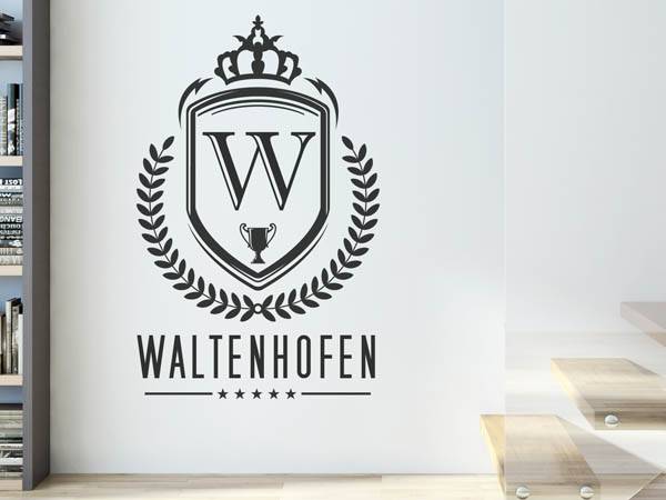 Wandtattoo Waltenhofen Wappen