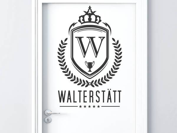 Wandtattoo Walterstätt Wappen