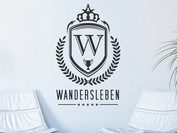 Wandtattoo Wandersleben Wappen