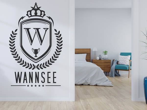 Wandtattoo Wannsee Wappen