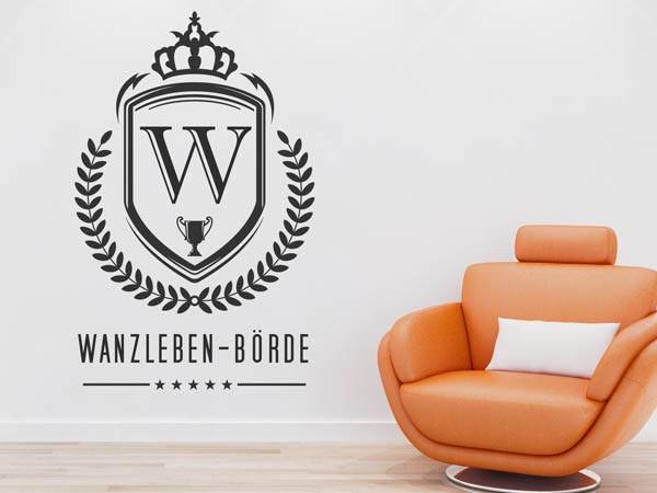 Wandtattoo Wanzleben-Börde Wappen