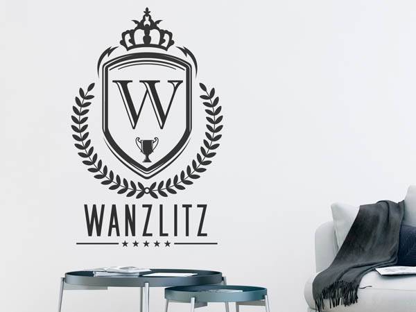 Wandtattoo Wanzlitz Wappen