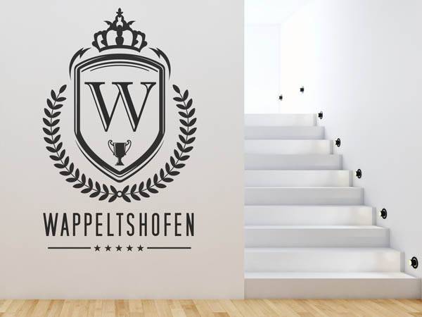 Wandtattoo Wappeltshofen Wappen
