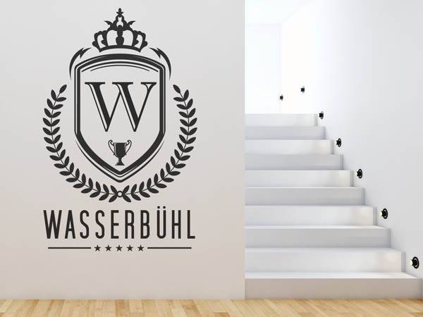 Wandtattoo Wasserbühl Wappen