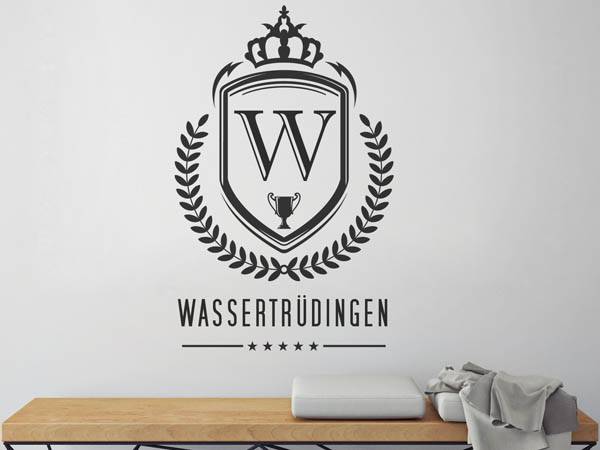 Wandtattoo Wassertrüdingen Wappen
