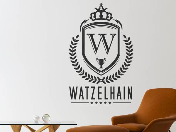 Wandtattoo Watzelhain Wappen
