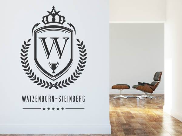 Wandtattoo Watzenborn-Steinberg Wappen