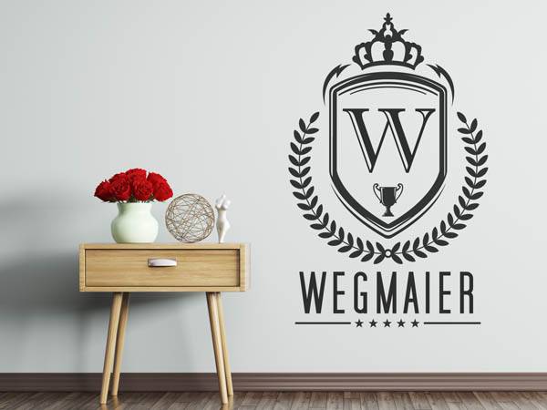 Wandtattoo Wegmaier Wappen