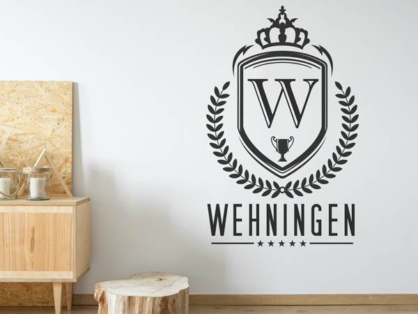 Wandtattoo Wehningen Wappen