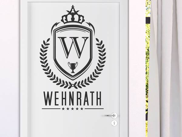 Wandtattoo Wehnrath Wappen