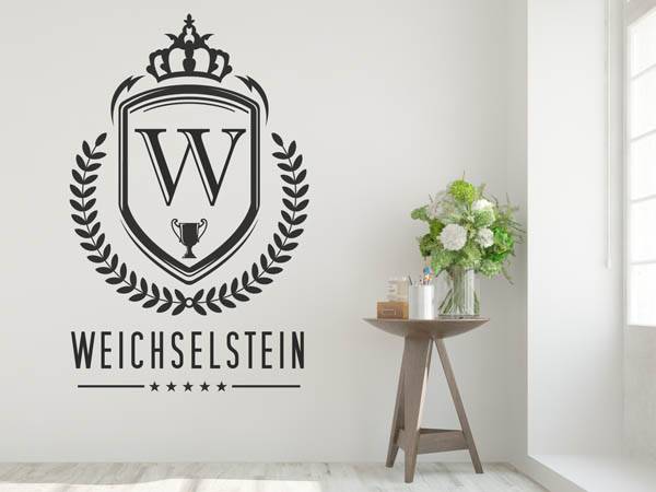 Wandtattoo Weichselstein Wappen