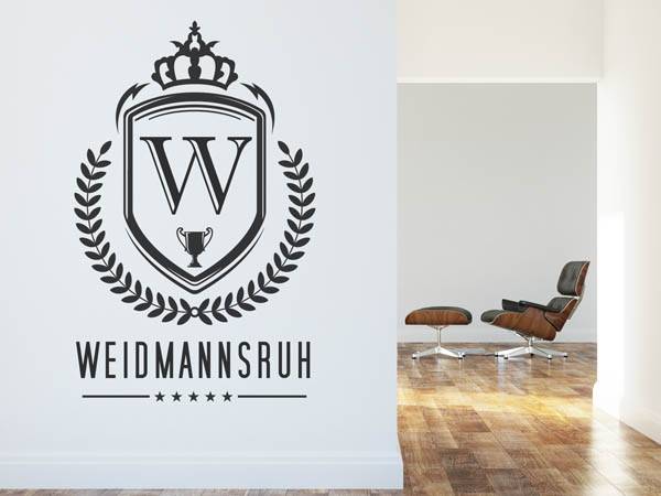 Wandtattoo Weidmannsruh Wappen