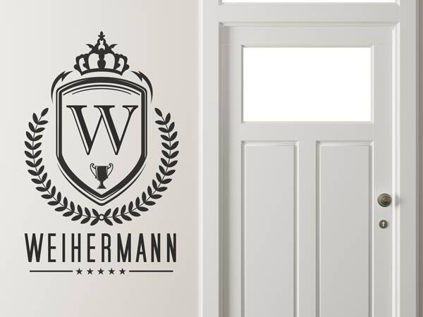 Wandtattoo Weihermann Wappen