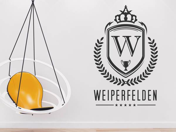 Wandtattoo Weiperfelden Wappen