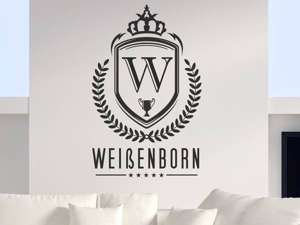 Wandtattoo Weißenborn Wappen