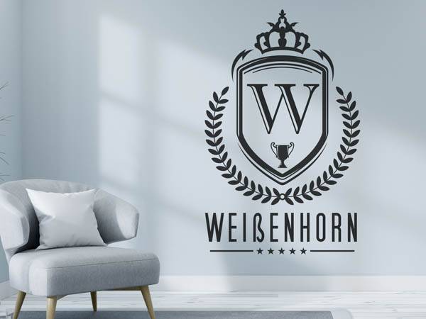 Wandtattoo Weißenhorn Wappen