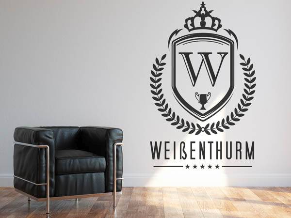 Wandtattoo Weißenthurm Wappen